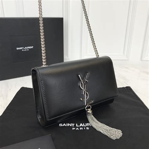 black and white ysl bag|yves saint laurent bag price.